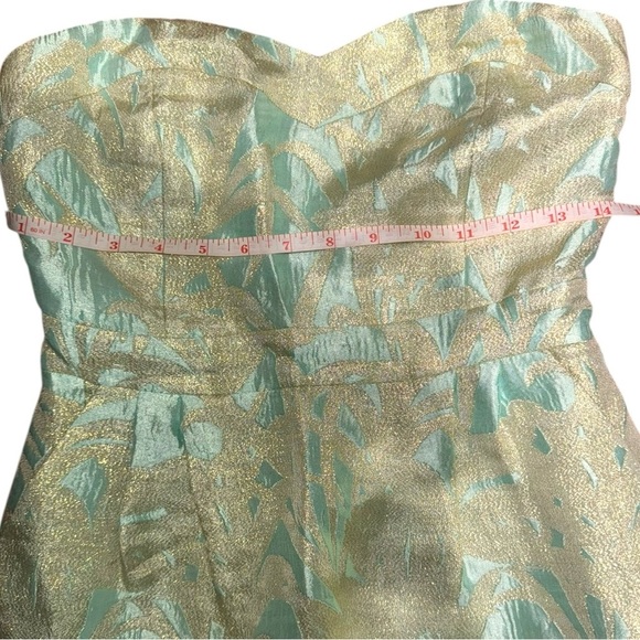 Kate Spade Jacquard Faye Dress Size 2 Strapless Sweetheart Neckline NWT - Picture 10 of 12